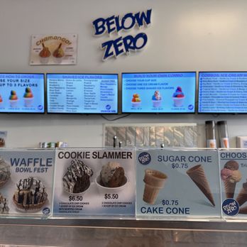 Below Zero Shaved Ice - TV Menus - Ice Cream & Frozen Yogurt Near Me - Upland, California Below Zero Shaved Ice - TV Menus - Ice Cream & Frozen Yogurt Near Me - Upland, California