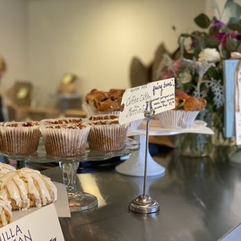 Sweet Pea Bakery - a variety of pastries on display - Bakeries Near Me - Arroyo Grande, California