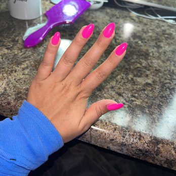Paradise Nails Spa 1 - Full set of almond/ round acrylics - Nail Technicians Near Me - Phoenix, Arizona Paradise Nails Spa 1 - Full set of almond/ round acrylics - Nail Technicians Near Me - Phoenix, Arizona