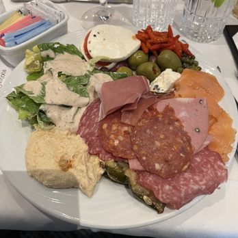 Fogo de Chão - Sampling from the salad bar - Brazilian Near Me - Baltimore, Maryland