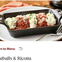 Meatballs & Ricotta expectation.