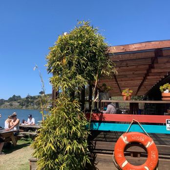 Cafe Aquatica - Outdoor dining area - Coffee & Tea Near Me - Jenner, California