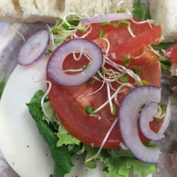 Kona's Deli - added sprouts and this was what I got.. :( - Delis Near Me - San Luis Obispo, California
