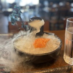 Salmon Sashimi Salmon Sashimi