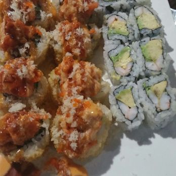 LEVEL Restaurant & Bar - Level King roll and Shrimp Avocado roll (for me who doesn't eat raw fish) - Asian Fusion Near Me - Richmond, Virginia LEVEL Restaurant & Bar - Level King roll and Shrimp Avocado roll (for me who doesn't eat raw fish) - Asian Fusion Near Me - Richmond, Virginia