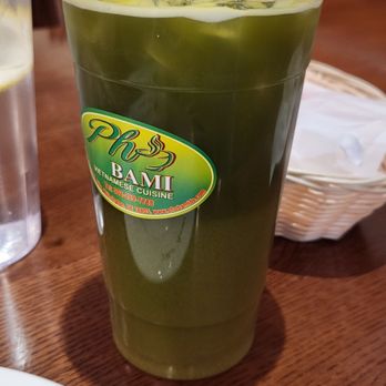 Pho Bami - Rau ma (pennywort drink) - Vietnamese Near Me - Wilmington, Delaware Pho Bami - Rau ma (pennywort drink) - Vietnamese Near Me - Wilmington, Delaware
