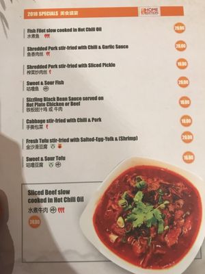 Menu photo 2 Home Edition Dunedin, OTA