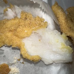 Hook Fish & Chicken - mushy Catfish Dinner