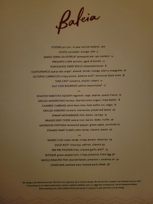 Menu photo 8 Baleia Boston, MA