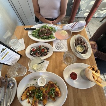 Jill's Place - Steak Bites Lunch Bruschetta Lunch Potato Skins Lunch Chimichurri Steak with Arugula Salad Lunch - Steakhouses Near Me - Santa Barbara, California Jill's Place - Steak Bites Lunch Bruschetta Lunch Potato Skins Lunch Chimichurri Steak with Arugula Salad Lunch - Steakhouses Near Me - Santa Barbara, California