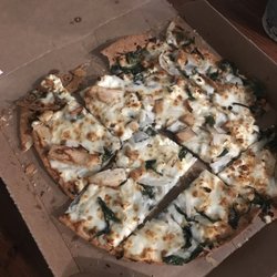 Domino's Pizza - This is what it looked like when we opened the box