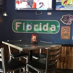 Bar area