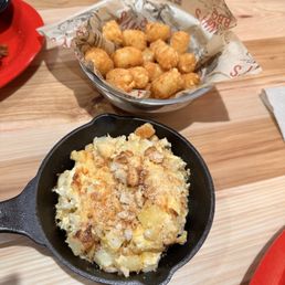 Upgrade skillet potatoes and Tatar tots Upgrade skillet potatoes and Tatar tots