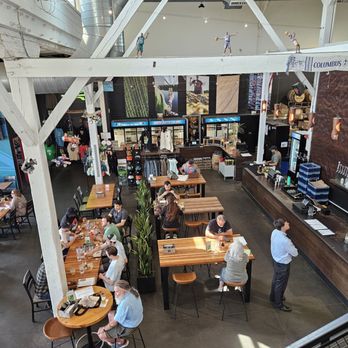 Bissell Brothers - Looking down in the tasting room/seating - Breweries Near Me - Portland, Maine Bissell Brothers - Looking down in the tasting room/seating - Breweries Near Me - Portland, Maine