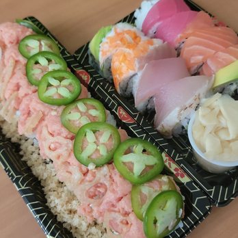 The Sushi Spot - Lotus on Fire and Rainbow - Japanese Near Me - Eugene, Oregon