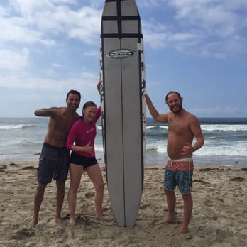 One Wave Surf School - A successful first lesson! - Surf Schools Near Me - Manhattan Beach, California