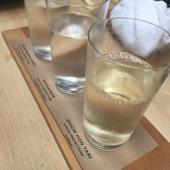 Rintaro - sake flight - Izakaya Near Me - San Francisco, California