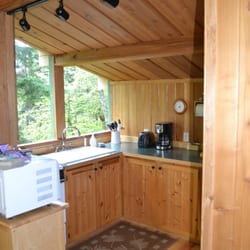 Deep Forest Cabins - Maplewild - kitchen area