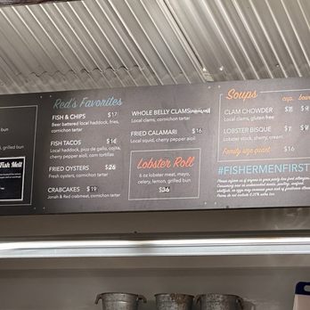 Red's Best - Menus - Seafood Near Me - Boston, Massachusetts