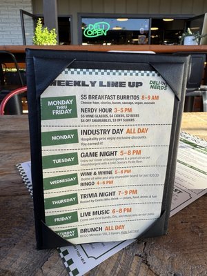 Menu photo 6 Deli Nerds Costa Mesa, CA