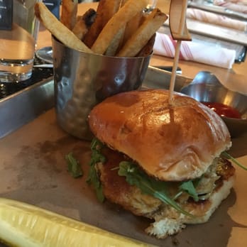 matchbox - Crab cake sandwich so good! - New American Near Me - Ashburn, Virginia matchbox - Crab cake sandwich so good! - New American Near Me - Ashburn, Virginia