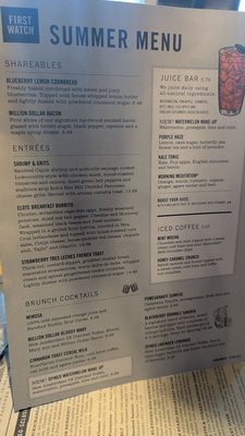 Menu photo 3 First Watch Buford, GA