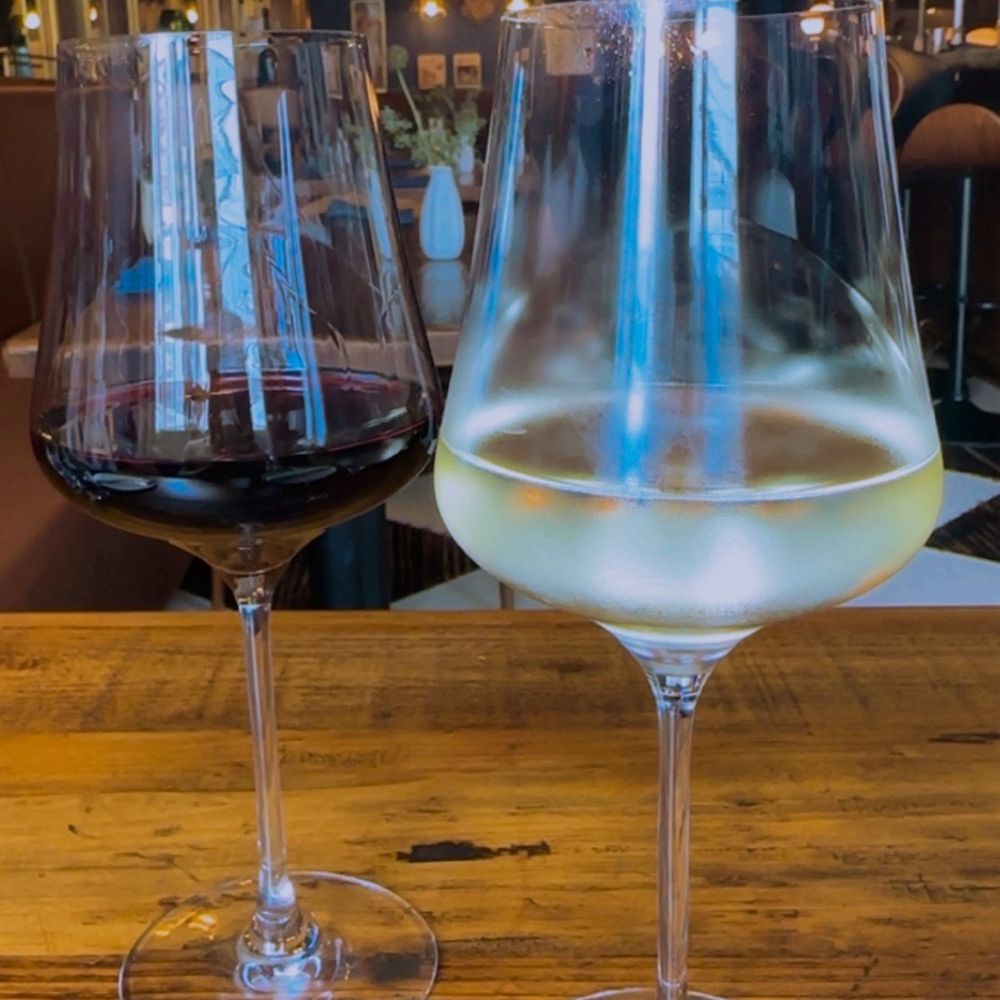 Saison - Double fisting HH wine glasses :)) - Wine Bars Near Me - San Francisco, California Saison - Double fisting HH wine glasses :)) - Wine Bars Near Me - San Francisco, California