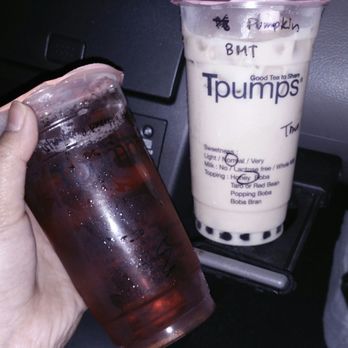 Tpumps - Burlingame - Strawberry pineapple black tea and pumpkin black milk tea - Bubble Tea Near Me - Burlingame, California Tpumps - Burlingame - Strawberry pineapple black tea and pumpkin black milk tea - Bubble Tea Near Me - Burlingame, California
