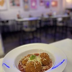 Cafe Weekend - Kimchi arancini