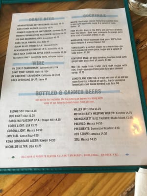 Menu photo 6 Idle Hour Biergarten Atlantic Beach, NC Menu photo 6 Idle Hour Biergarten Atlantic Beach, NC