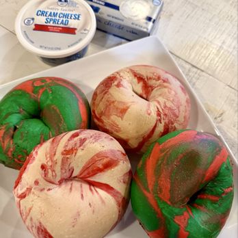West End Bagels - My fabulous looking Christmas wagel bagels! - Bagels Near Me - Indian Land, South Carolina West End Bagels - My fabulous looking Christmas wagel bagels! - Bagels Near Me - Indian Land, South Carolina