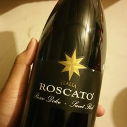 Found the Roscato. Twist off. Very classy. Found the Roscato. Twist off. Very classy.