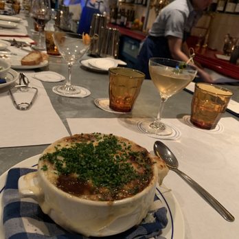Poulet Bleu - French onion soup - French Near Me - Pittsburgh, Pennsylvania