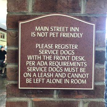 Main Street Inn - Not pet friendly, leave Fido at home.  Also no smoking. - Hotels Near Me - Blacksburg, Virginia