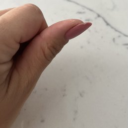 Chipped nail Chipped nail