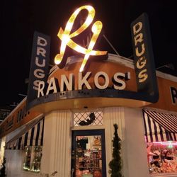 Rankos' Stadium Pharmacy - Outside of Rankos while we were out and about one evening!