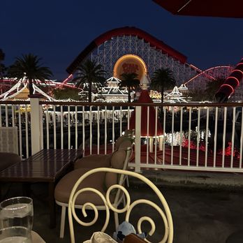 Lamplight Lounge - View of Paradise Pier - New American Near Me - Anaheim, California