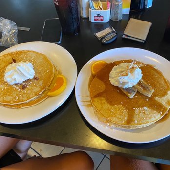 The Pancakery - "Bacon Lover" and Banana Pancakes - Breakfast & Brunch Near Me - Destin, Florida