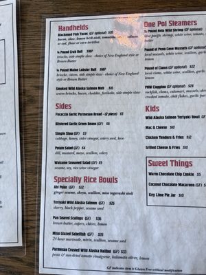 Menu photo 1 The Net Shed Everett, WA