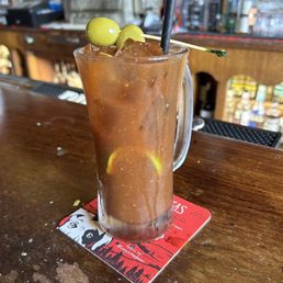 One of the best bloody Mary's we've ever had. One of the best bloody Mary's we've ever had.