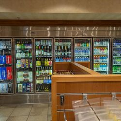 South Point Gift Shop And Liquor Store - Cold alcohol and beverages.