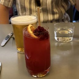 Lingonberry Soda Cocktail Lingonberry Soda Cocktail
