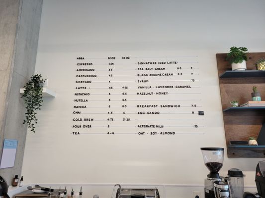 Menu photo 2 Abba Coffee Roasters Portland, OR Menu photo 2 Abba Coffee Roasters Portland, OR