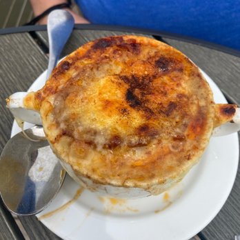Proving Ground Waterfront Dining - French Onion Soup - Tiki Bars Near Me - Highlands, New Jersey