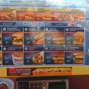 Sonic Drive-In - Fast Food Near Me - North Strabane Township, Pennsylvania