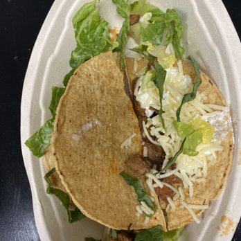 Chipotle Mexican Grill - Dried up steal tacos - Mexican Near Me - Midland, Texas