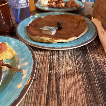 Jax Beach Brunch Haus - Blueberry pancakes, toast die for. - Breakfast & Brunch Near Me - Jacksonville Beach, Florida Jax Beach Brunch Haus - Blueberry pancakes, toast die for. - Breakfast & Brunch Near Me - Jacksonville Beach, Florida