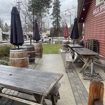 Milk Shed Coffeehouse - Outside - Desserts Near Me - Kelowna, British Columbia Milk Shed Coffeehouse - Outside - Desserts Near Me - Kelowna, British Columbia