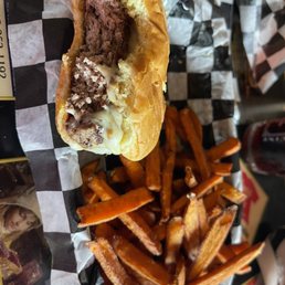 Mushroom Swiss Burger