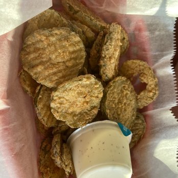 Sunset Grille - Fried Pickle Chips - Seafood Near Me - Pensacola, Florida